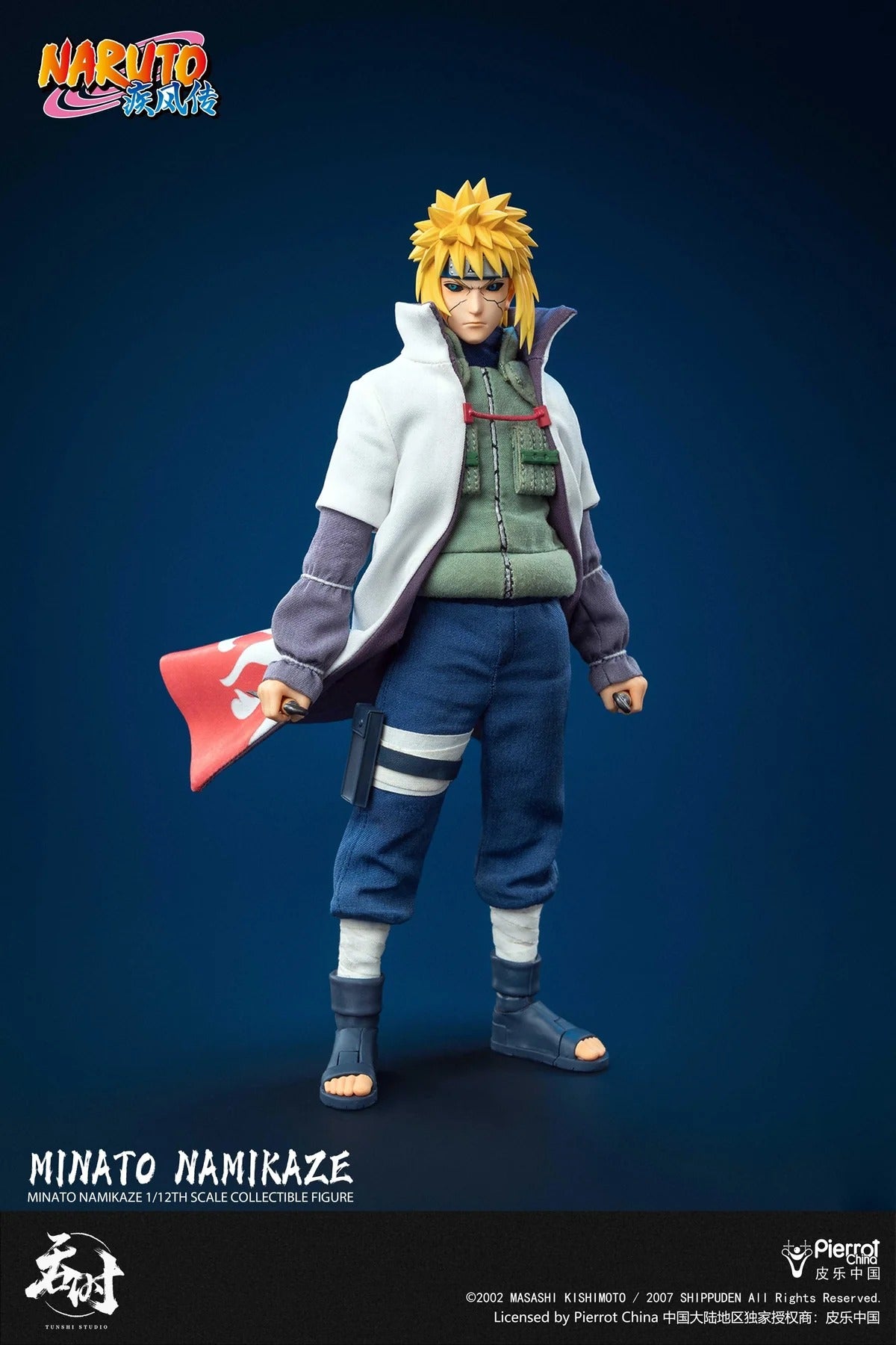 (Pre-order) Tunshi Studio TS-021 Minato Namikaze 1/12 Scale Figure - Naruto Shippuden