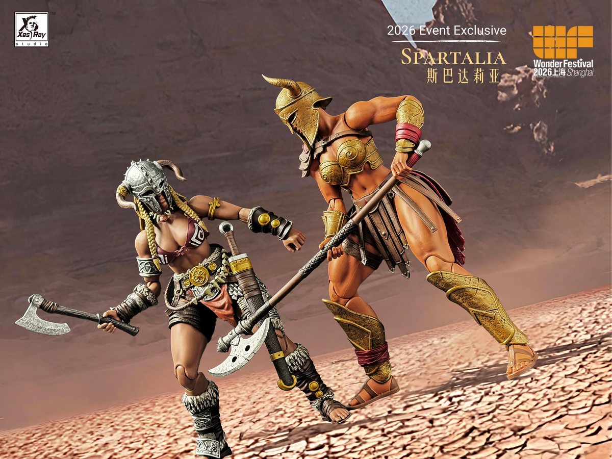 (Pre-order) Xesray 1/12 Spartalia WF26 EE Arena and Mercenary Action Figure
