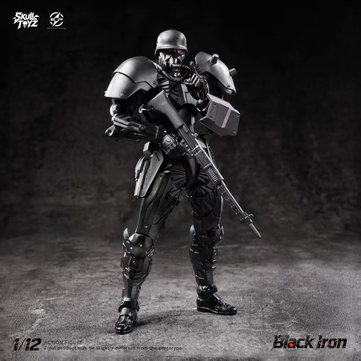 (Pre-order) Skull Toyz X Snake 1/12 Black Iron SK002-A Classic Solo Edition