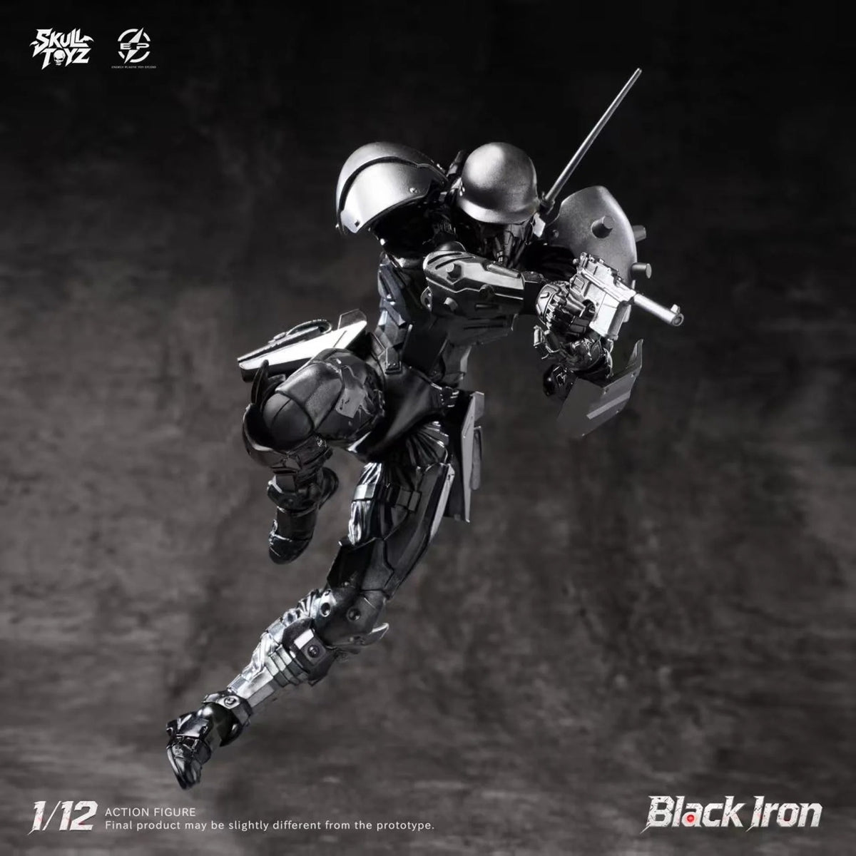 (Pre-order) Skull Toyz X Snake 1/12 Black Iron SK002-A Classic Solo Edition