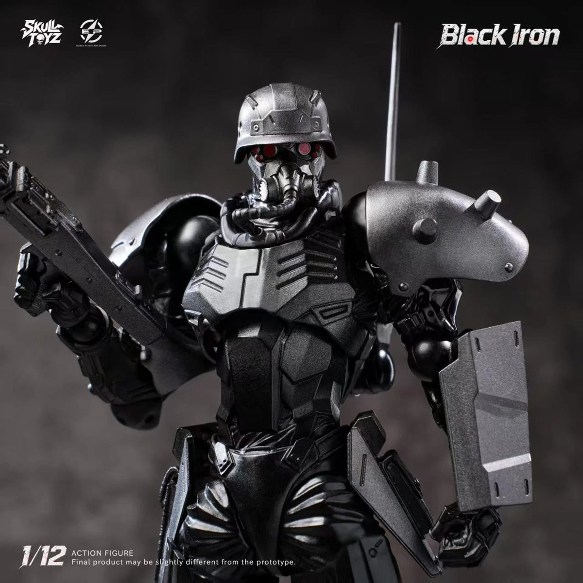(Pre-order) Skull Toyz X Snake 1/12 Black Iron SK002-A Classic Solo Edition