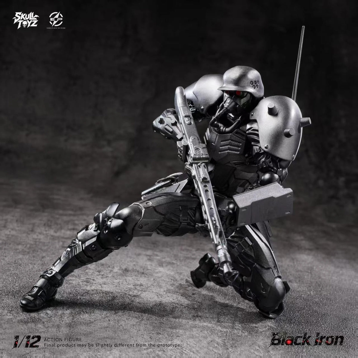 (Pre-order) Skull Toyz X Snake 1/12 Black Iron SK002-A Classic Solo Edition