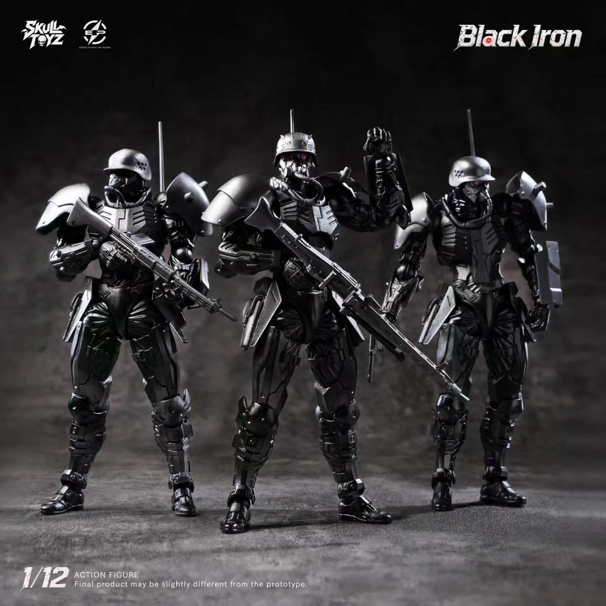 (Pre-order) Skull Toyz X Snake 1/12 Black Iron SK002-B Classic Team Edition