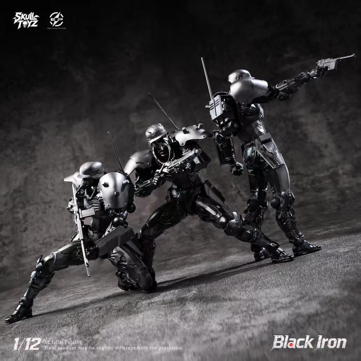 (Pre-order) Skull Toyz X Snake 1/12 Black Iron SK002-B Classic Team Edition