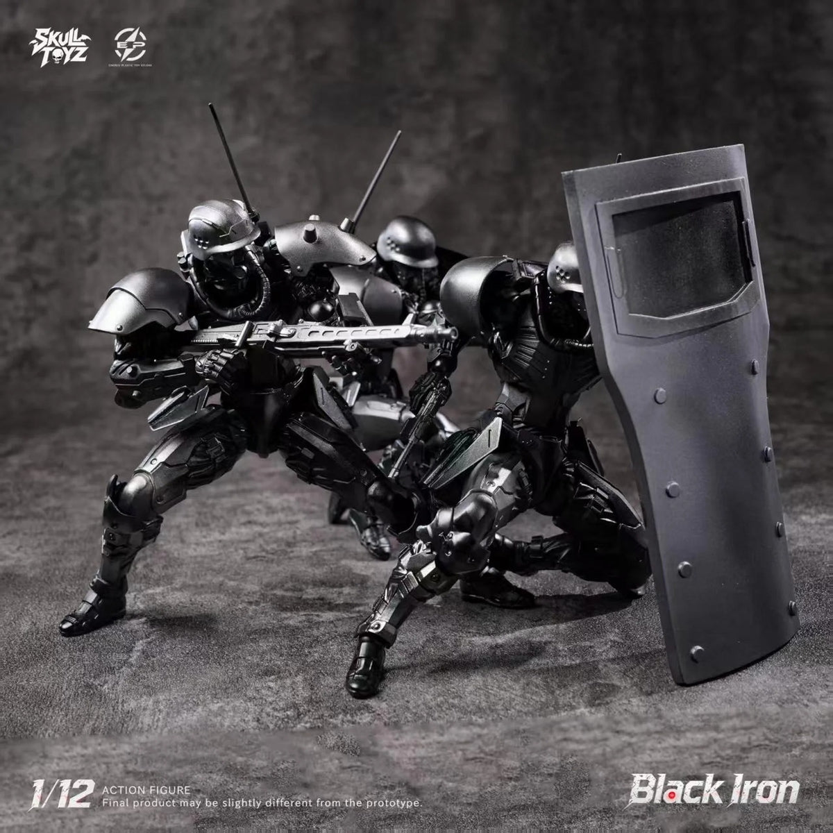 (Pre-order) Skull Toyz X Snake 1/12 Black Iron SK002-B Classic Team Edition