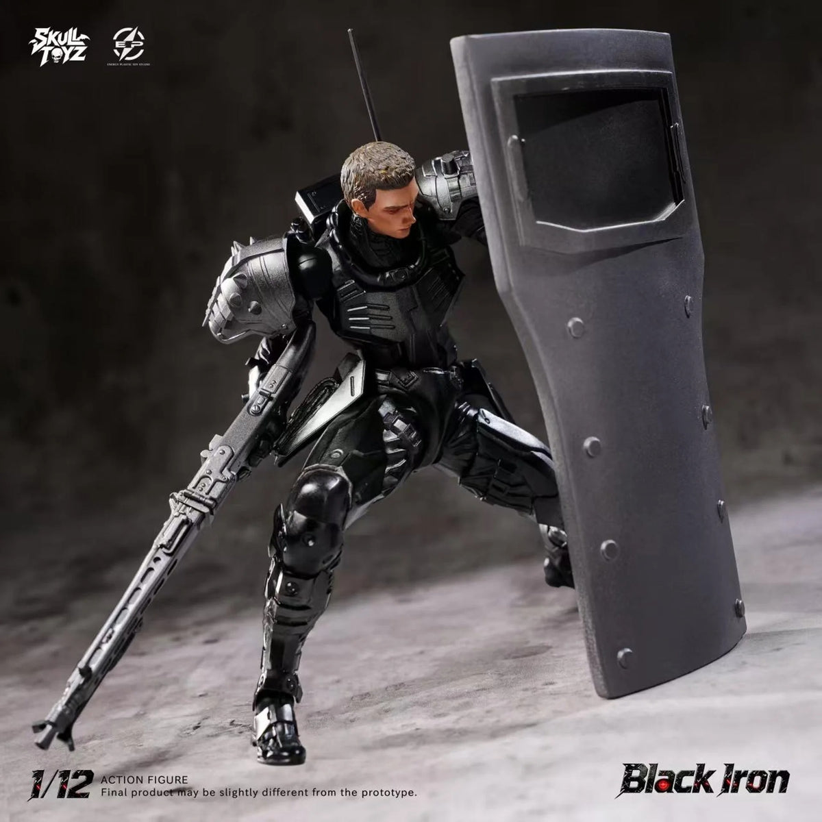 (Pre-order) Skull Toyz X Snake 1/12 Black Iron SK003-B Cyber Team Edition