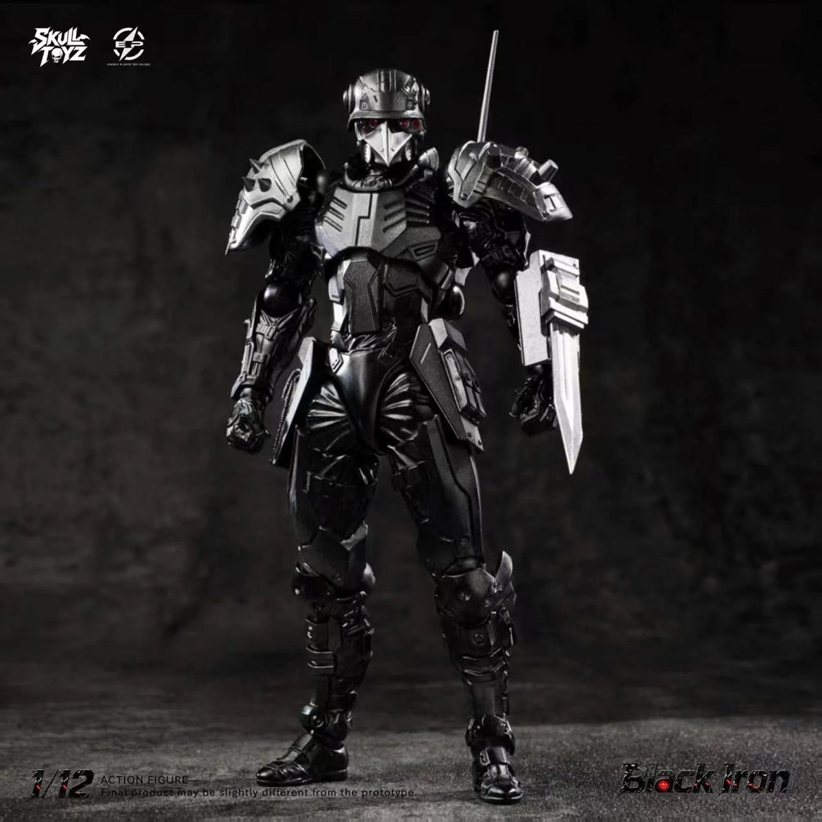 (Pre-order) Skull Toyz X Snake 1/12 Black Iron SK003-A Cyber Solo Edition