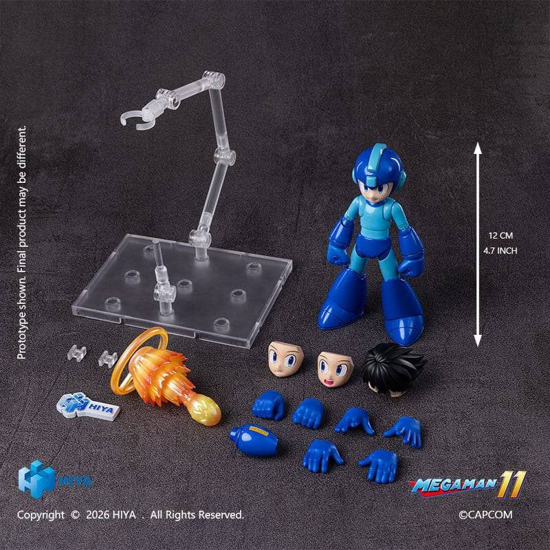(Pre-order) Hiya Toys Mega Man 11 - Mega Man Exquisite Basic Series