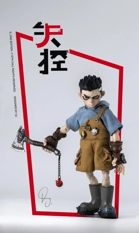 D ONE STUDIOS RAGE Z-BOYS Tooth Kid Normal Ver. 1/12 Scale Action Figure