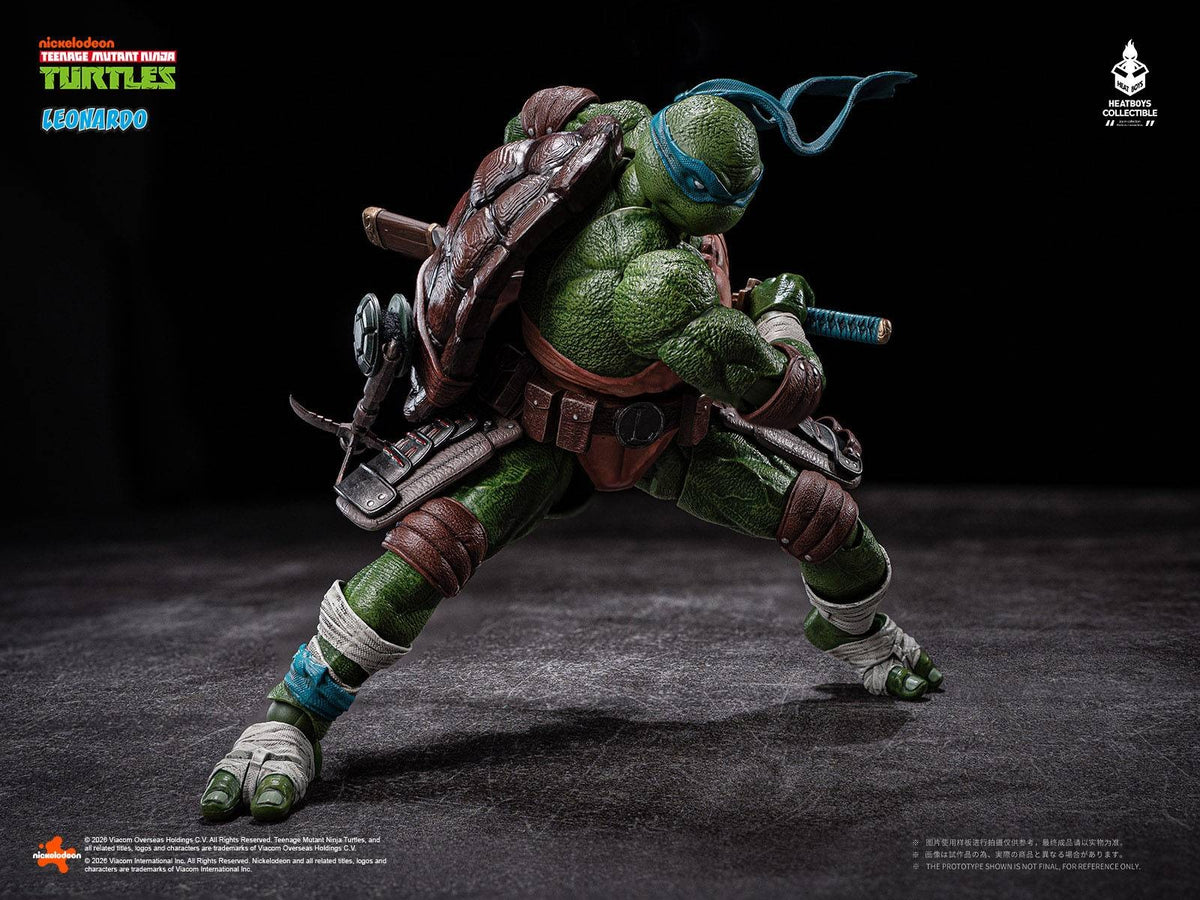 Heatboys Teenage Mutant Ninja Turtles Leonardo DX 1/9 Action Figure With Bonus