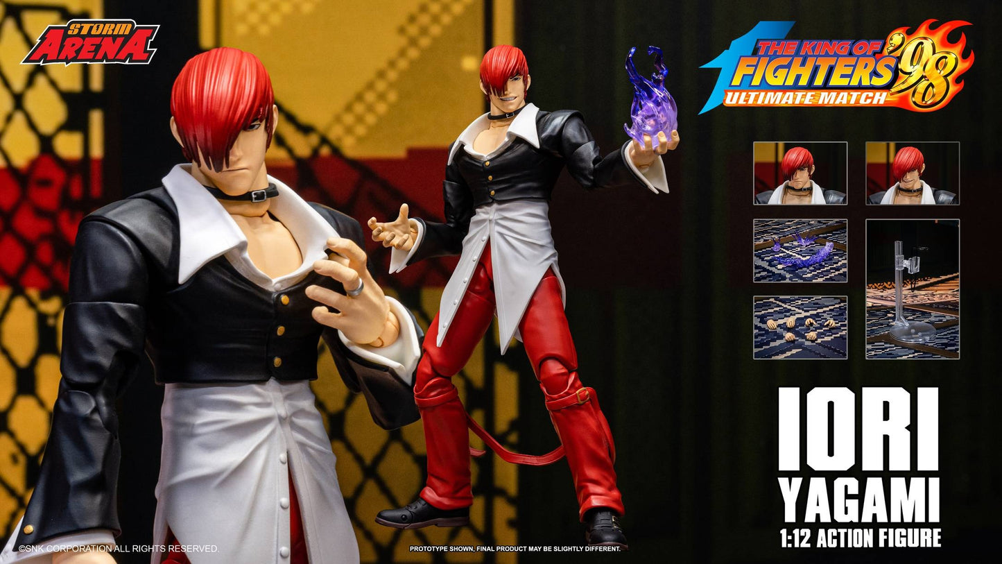 (Pre-order) Storm Arena The King of Fighters '98 Ultimate Match – Iori Yagami 1/12 Scale Action Figure