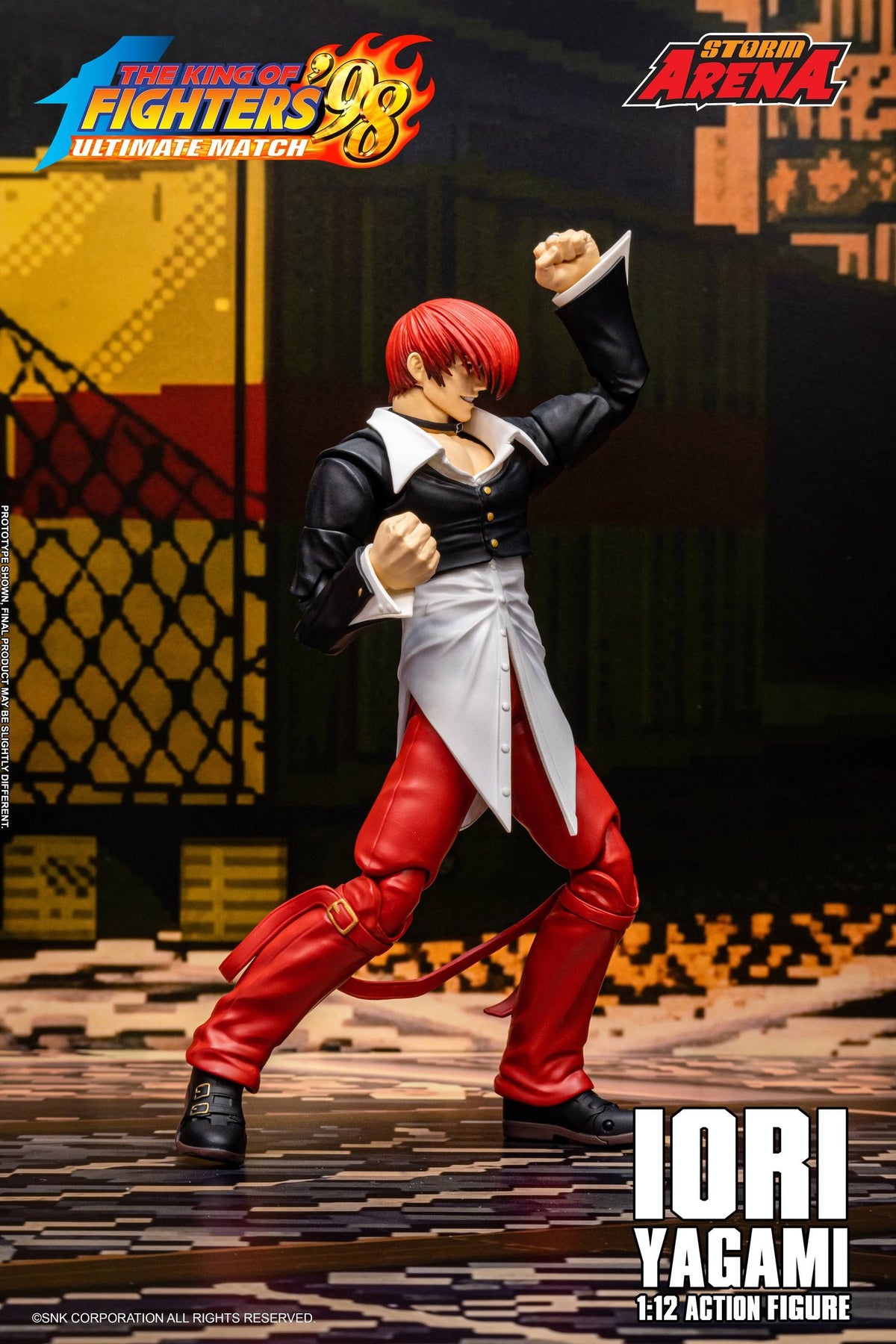 (Pre-order) Storm Arena The King of Fighters '98 Ultimate Match – Iori Yagami 1/12 Scale Action Figure
