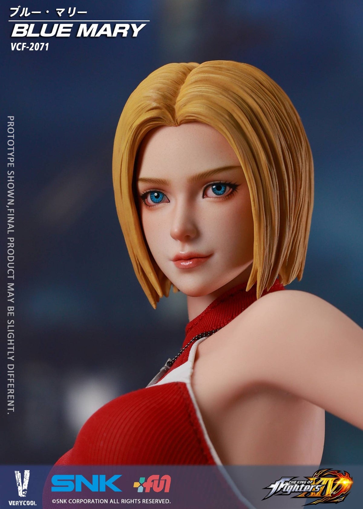 (Pre-order) VERYCOOL The King of Fighters XIV – Blue Mary 1/6 Scale Action Figure