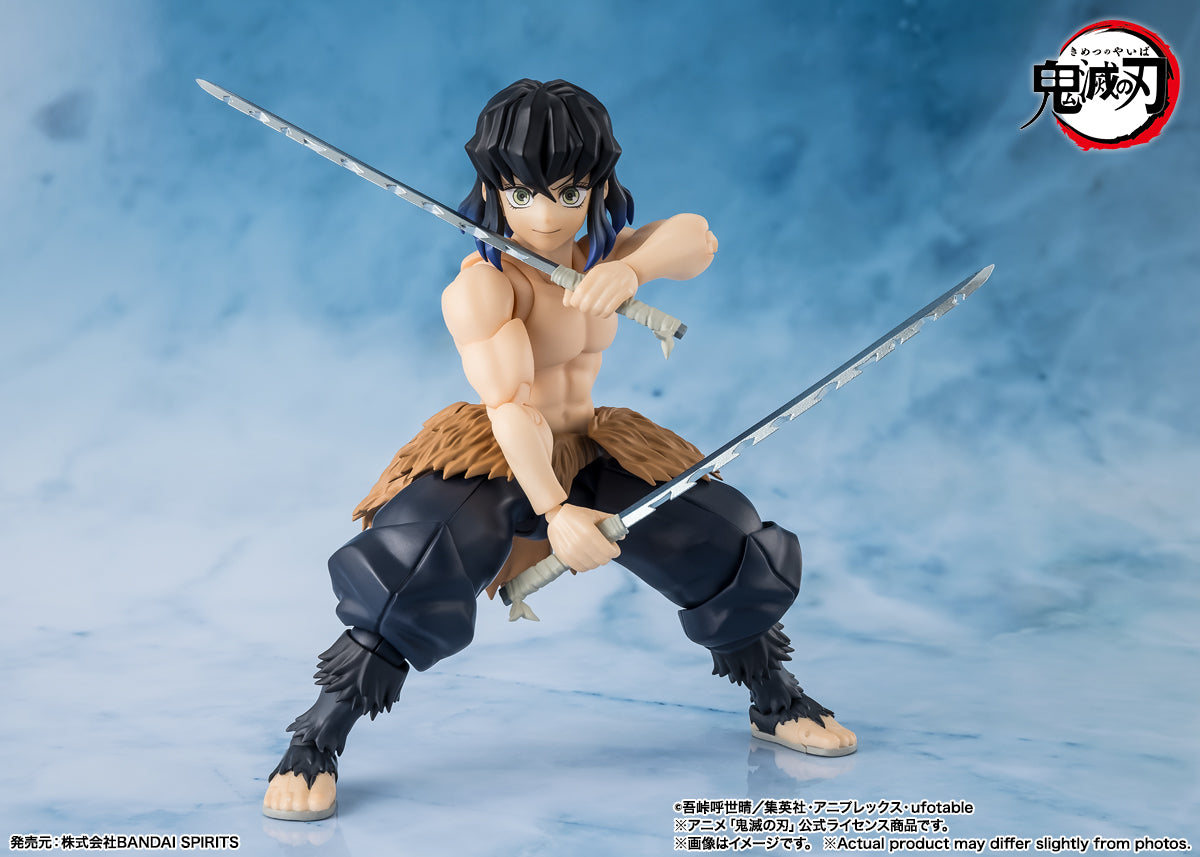 Bandai S.H.Figuarts Demon Slayer - Inosuke Hashibira 1/12 Action Figure