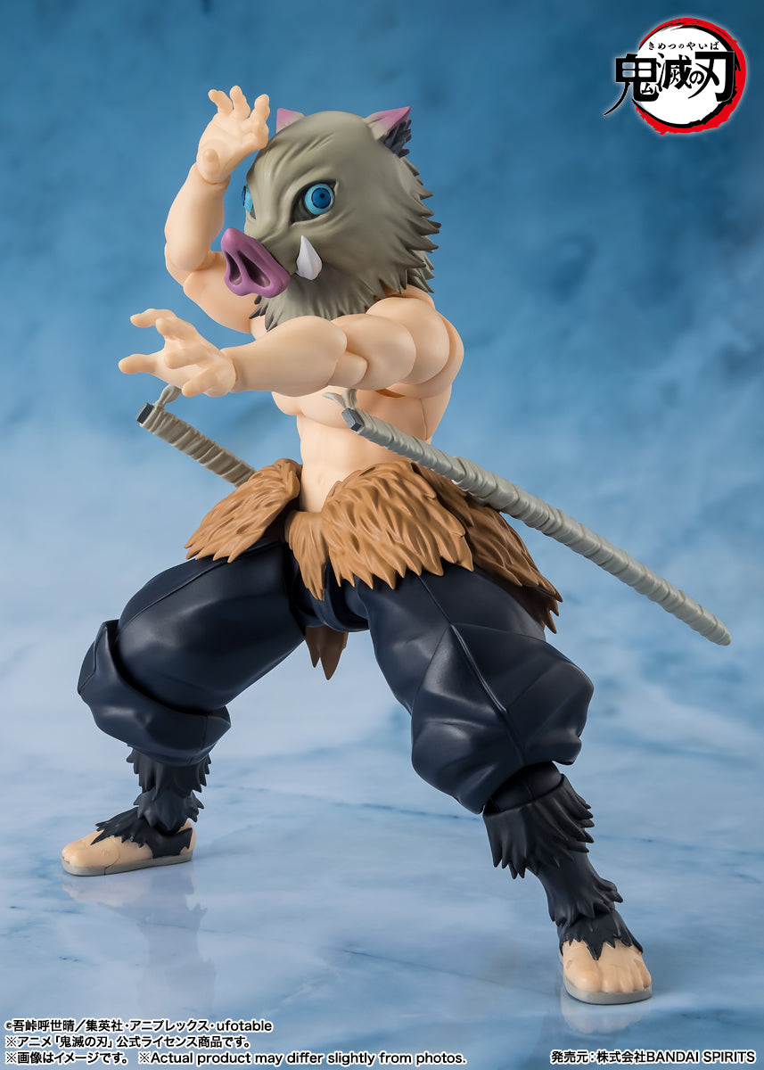 S.H.Figuarts Inosuke Hashibira Demon Slayer 1/12 action figure Bandai Spirits