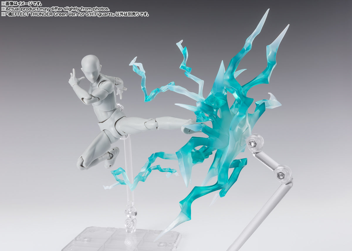 Bandai TAMASHII EFFECT Series Thunder Green Version for S.H.Figuarts