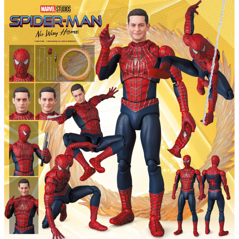 Spider-Man: No Way Home MAFEX No.241 Friendly Neighborhood Spider-Man Action Figure