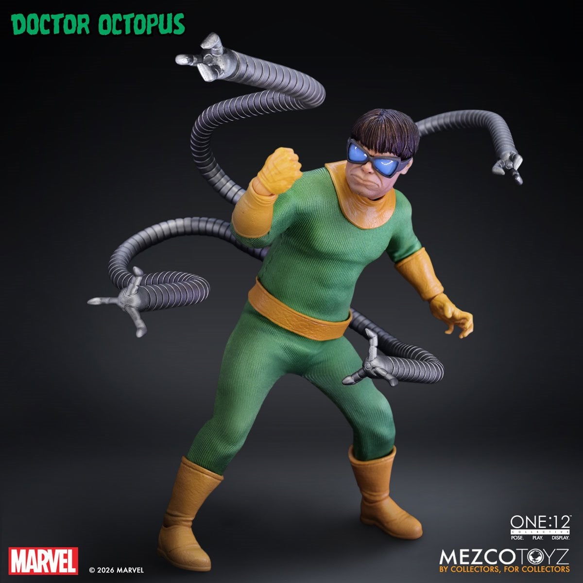 Mezco One:12 Collective Doctor Octopus 1/12 Scale Action Figure – photo 15 – SugoiCollectible New Zealand and Australia