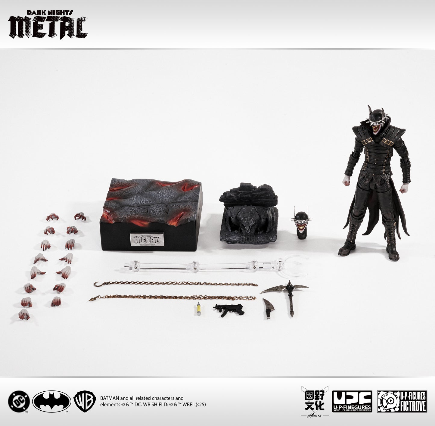 LPZZ Dark Nights: Metal The Batman Who Laughs 1/12 Action Figure