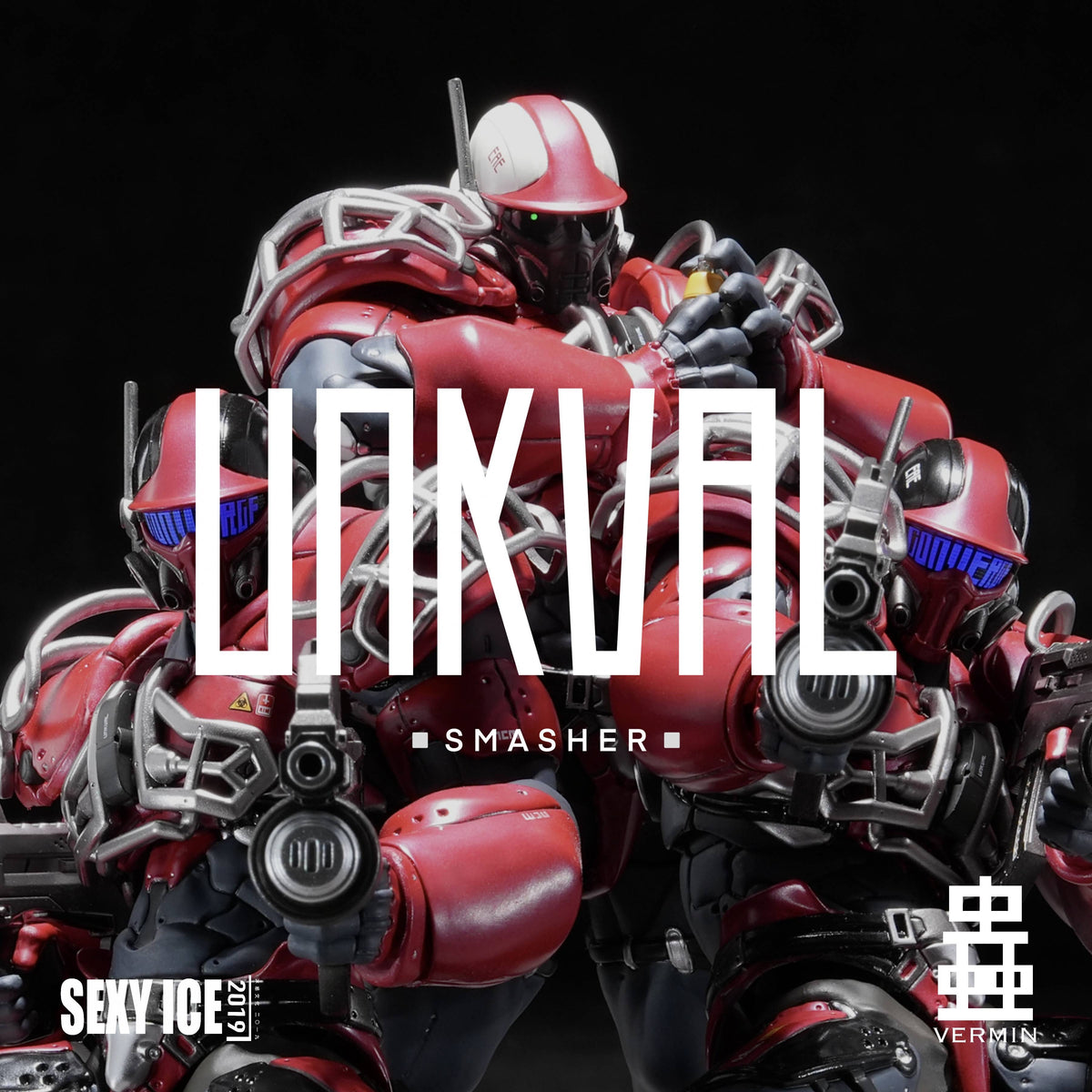 Sexy Ice Project Identity: UNKVAL Assault Type-1 – Smasher 1/12 Action Figure