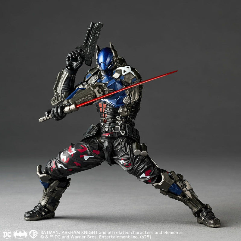 Revoltech Amazing Yamaguchi Arkham Knight Ver.1.5 action figure with bonus part and weapons