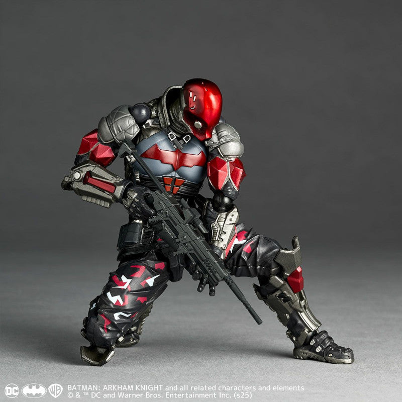 Revoltech Amazing Yamaguchi Arkham Knight Ver.1.5 action figure with bonus part and weapons