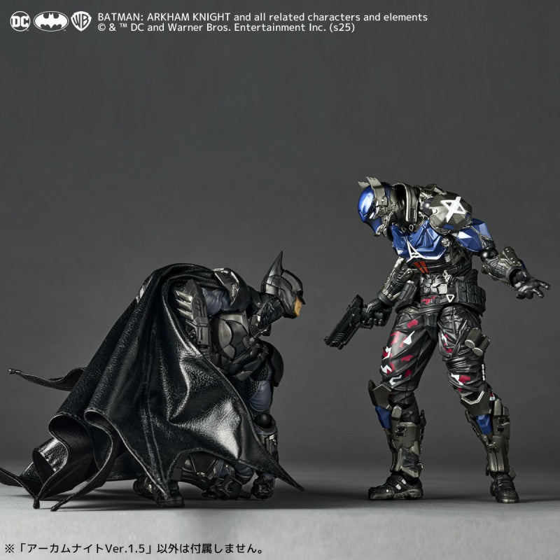 Revoltech Amazing Yamaguchi Arkham Knight Ver.1.5 action figure with bonus part and weapons