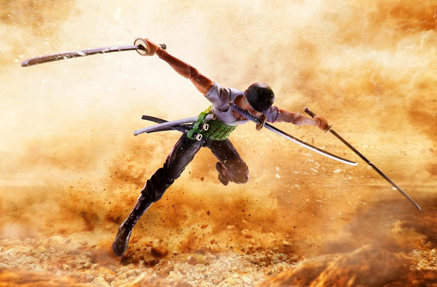 Bandai Spirit One Piece S.H.Figuarts Roronoa Zoro (Romance Dawn) Action Figure