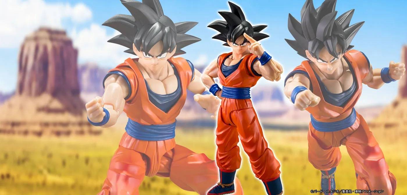 Bandai S.H.Figuarts Dragon Ball Z Son Goku (Kind-Hearted Saiyan) 1/12 Action Figure