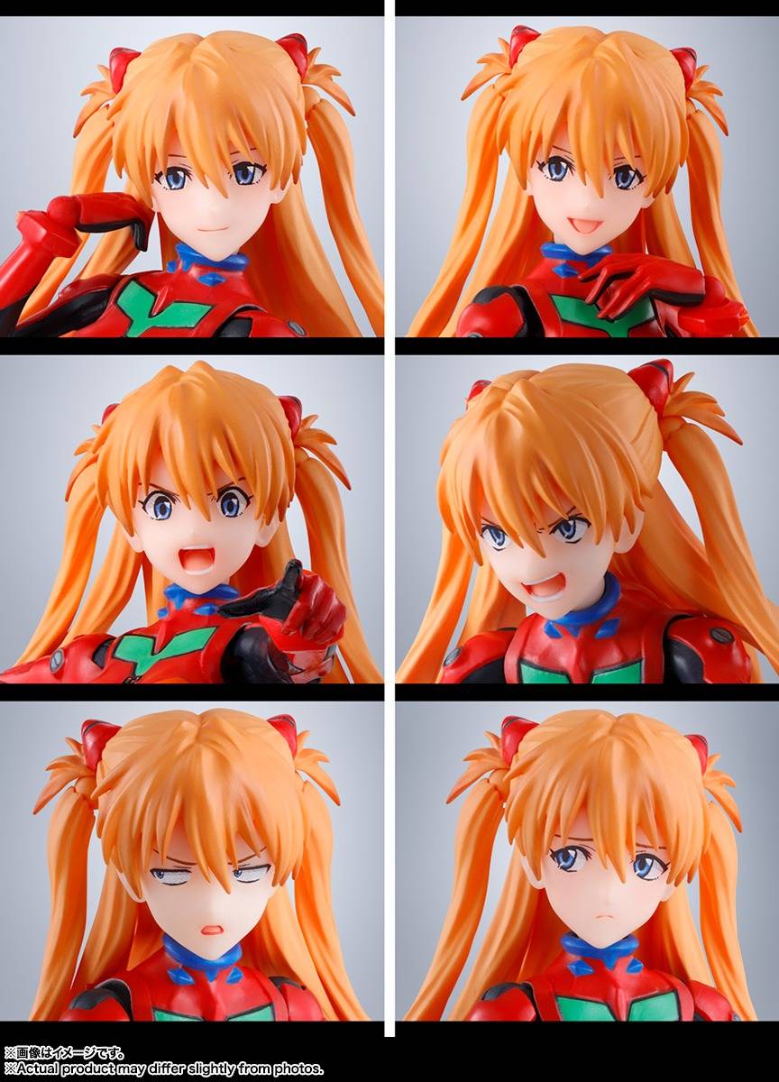 Bandai S.H.Figuarts Evangelion Shikinami Asuka Langley 1/12 Action Figure