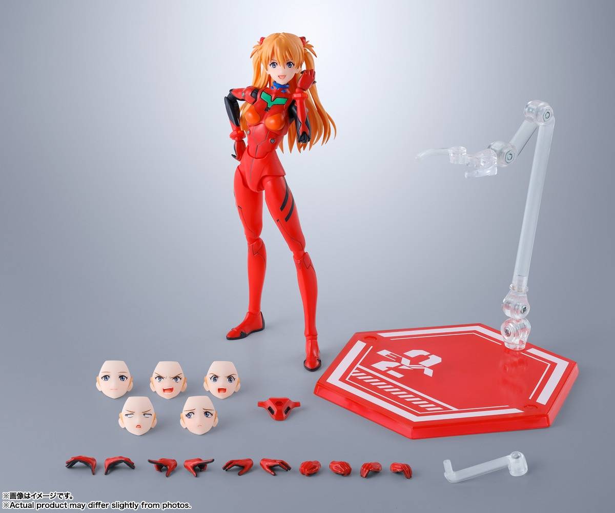 Bandai S.H.Figuarts Evangelion Shikinami Asuka Langley 1/12 Action Figure