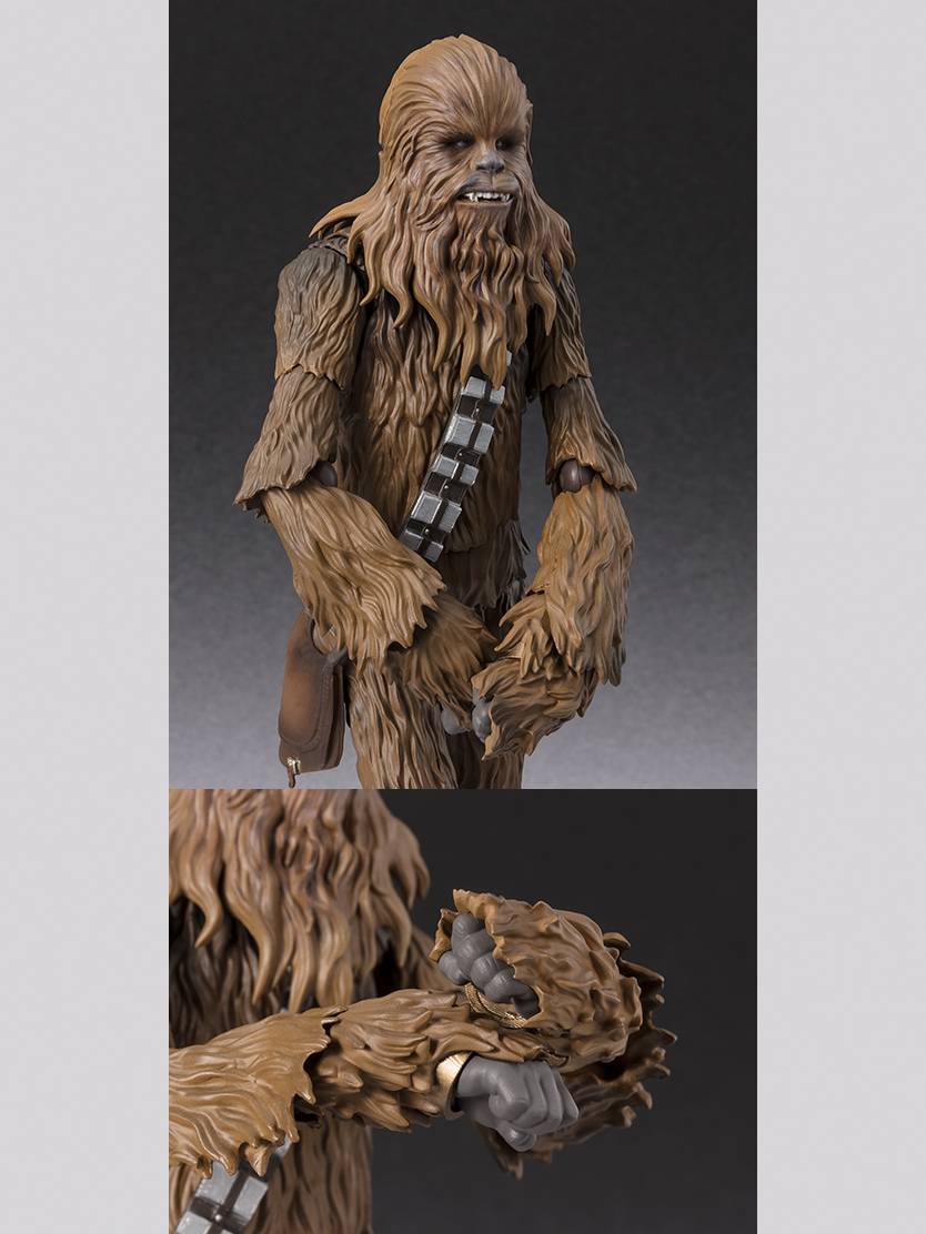 Bandai Spirit Star Wars: A New Hope S.H.Figuarts Chewbacca (Classic Ver.) Action Figure