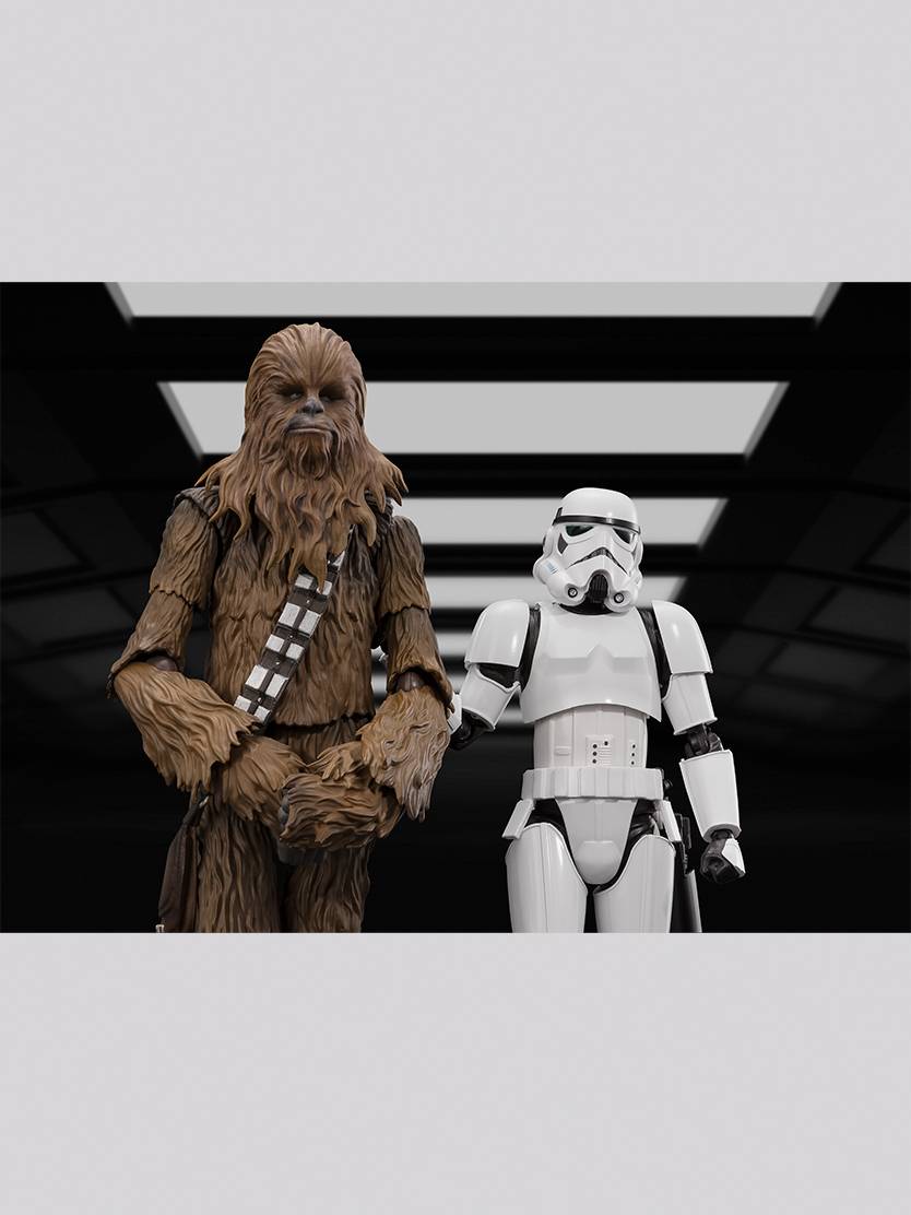 Bandai Spirit Star Wars: A New Hope S.H.Figuarts Chewbacca (Classic Ver.) Action Figure