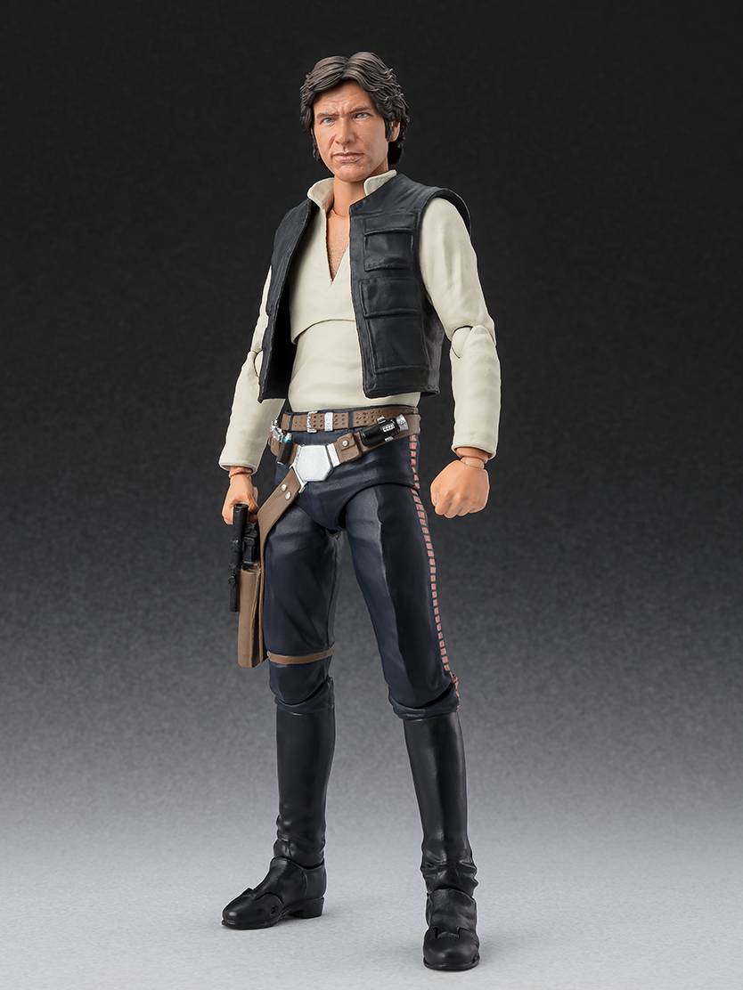Bandai Spirit Star Wars: A New Hope S.H.Figuarts Han Solo (Classic Ver.) Action Figure