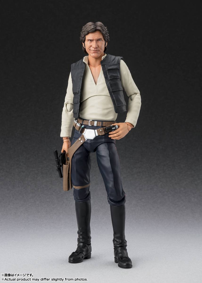 Bandai Spirit Star Wars: A New Hope S.H.Figuarts Han Solo (Classic Ver.) Action Figure