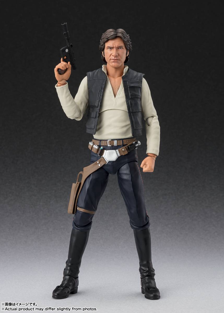 Bandai Spirit Star Wars: A New Hope S.H.Figuarts Han Solo (Classic Ver.) Action Figure