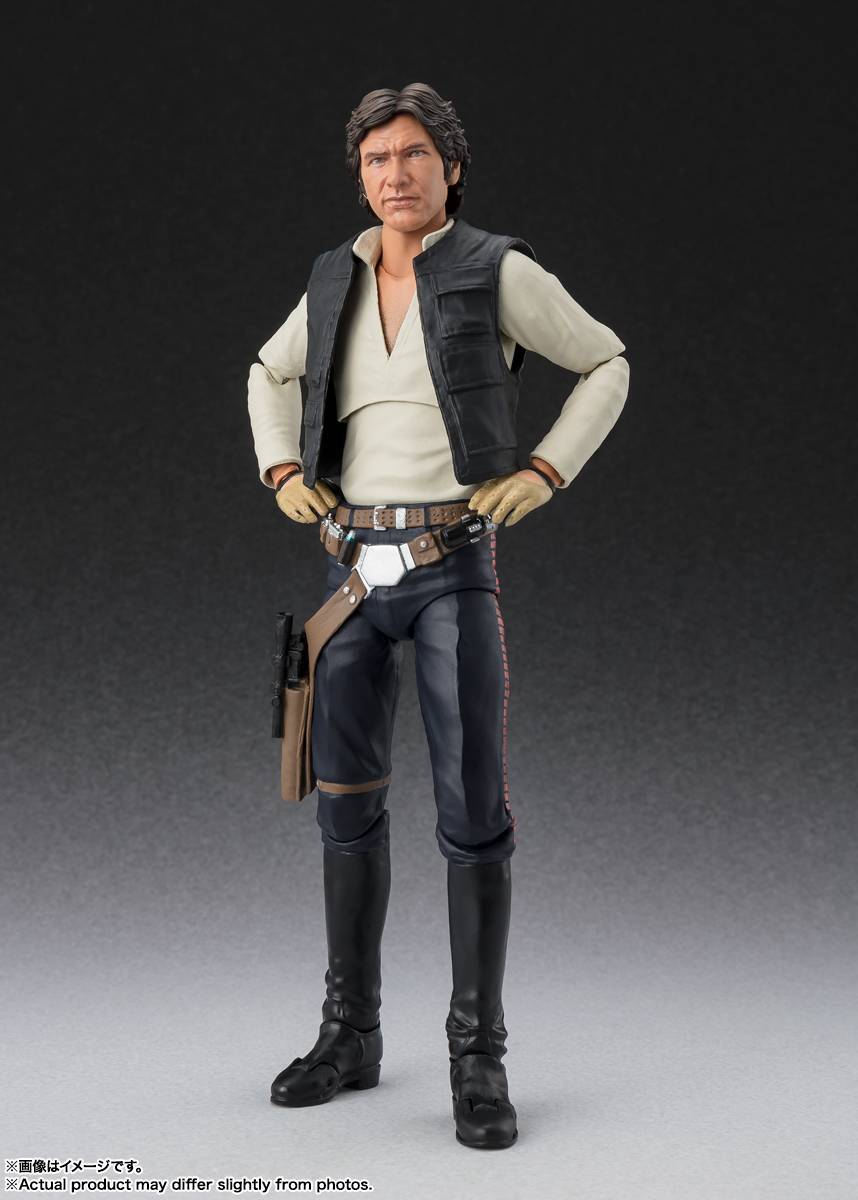 Bandai Spirit Star Wars: A New Hope S.H.Figuarts Han Solo (Classic Ver.) Action Figure