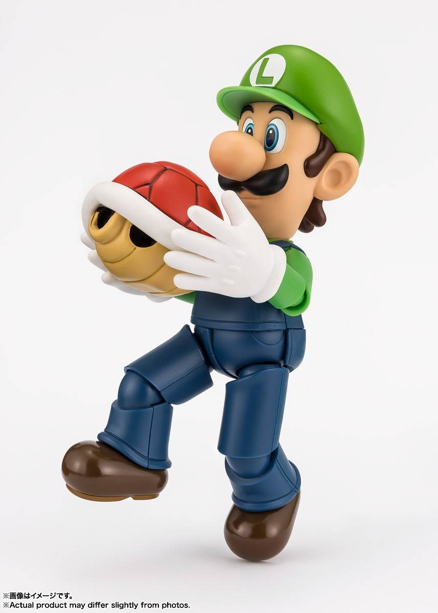 Bandai S.H.Figuarts Super Mario Luigi – 1/12 Action Figure