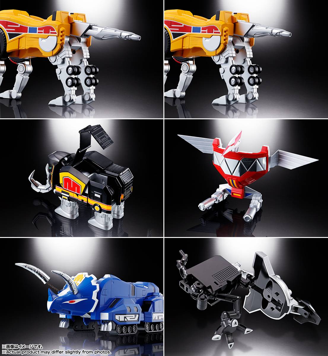 (Pre-order) Bandai Spirits Soul of Chogokin: Kyoryu Sentai Zyuranger – Daizyujin GX-72 & Dragon Caesar GX-78 (Reissue) Action Figure