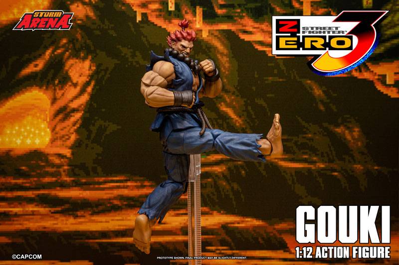 Pre-order Storm Arena Street Fighter Alpha 3 – Akuma 1/12 Action Figure