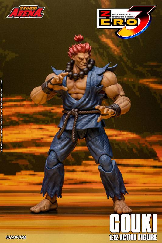 Pre-order Storm Arena Street Fighter Alpha 3 – Akuma 1/12 Action Figure