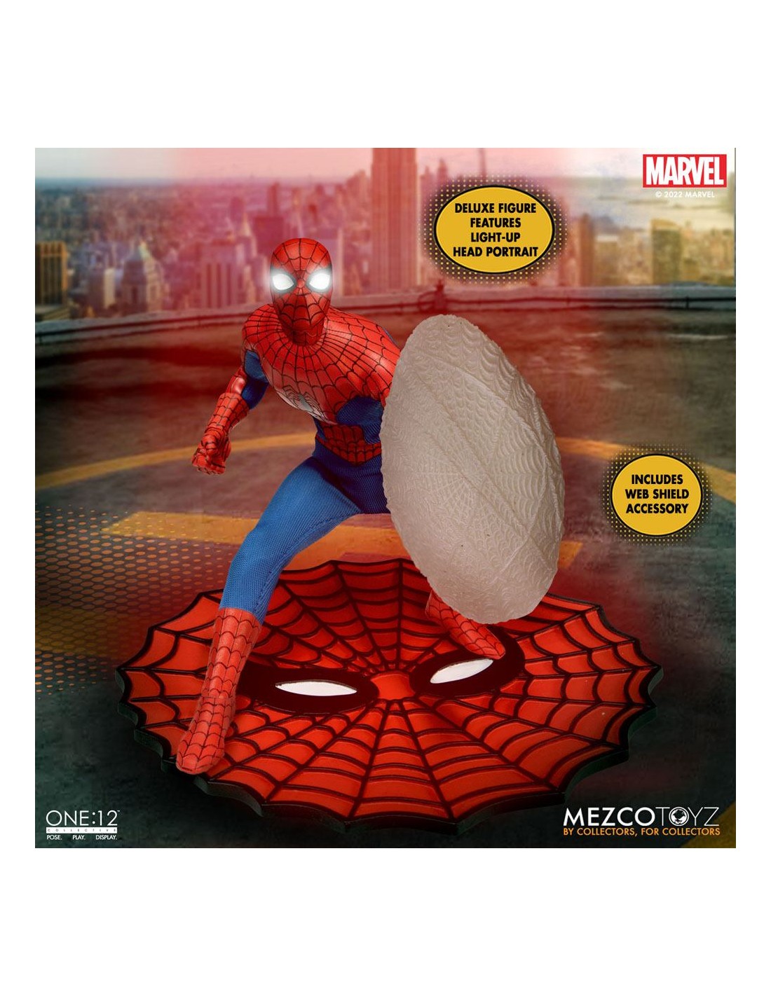 Mezco Marvel One:12 Collective Amazing Spider-Man Deluxe Edition