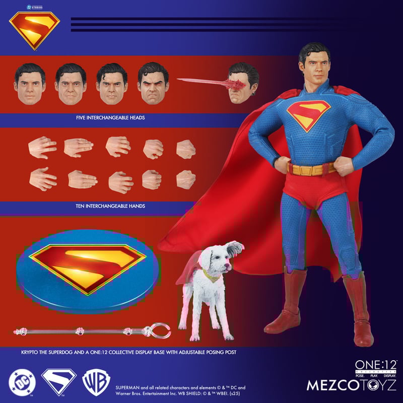 Pre-order: Superman Mezco One:12 Collective – 1/12 Scale Action Figure