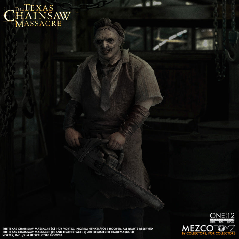 PRE-ORDER: Mezco One:12 Collective The Texas Chainsaw Massacre (2003) Leatherface 1/12 Action Figure
