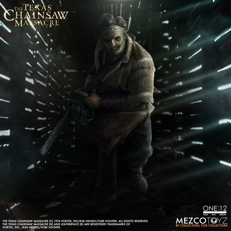 PRE-ORDER: Mezco One:12 Collective The Texas Chainsaw Massacre (2003) Leatherface 1/12 Action Figure