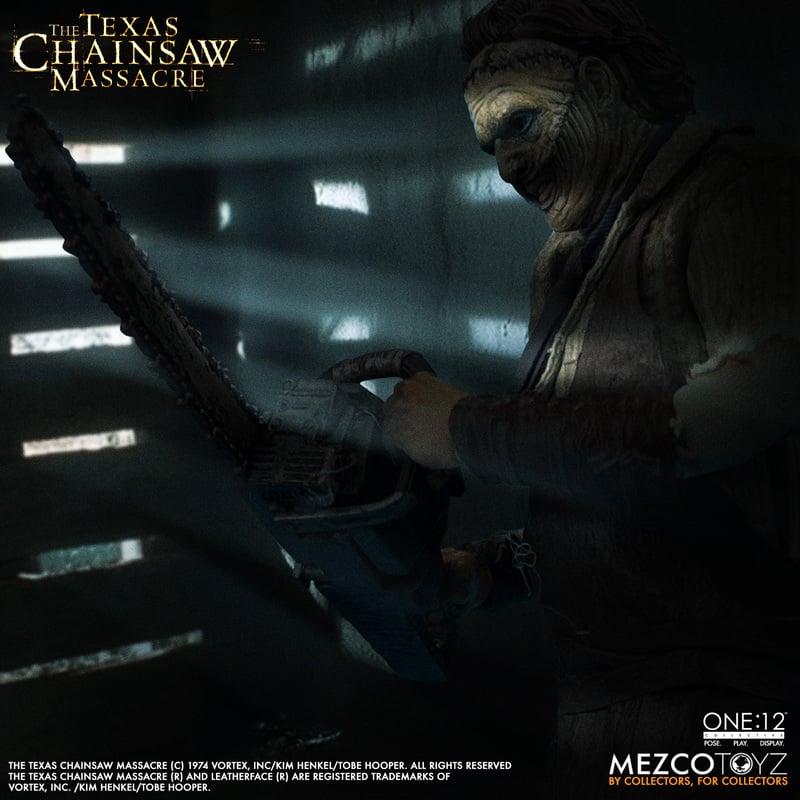 PRE-ORDER: Mezco One:12 Collective The Texas Chainsaw Massacre (2003) Leatherface 1/12 Action Figure