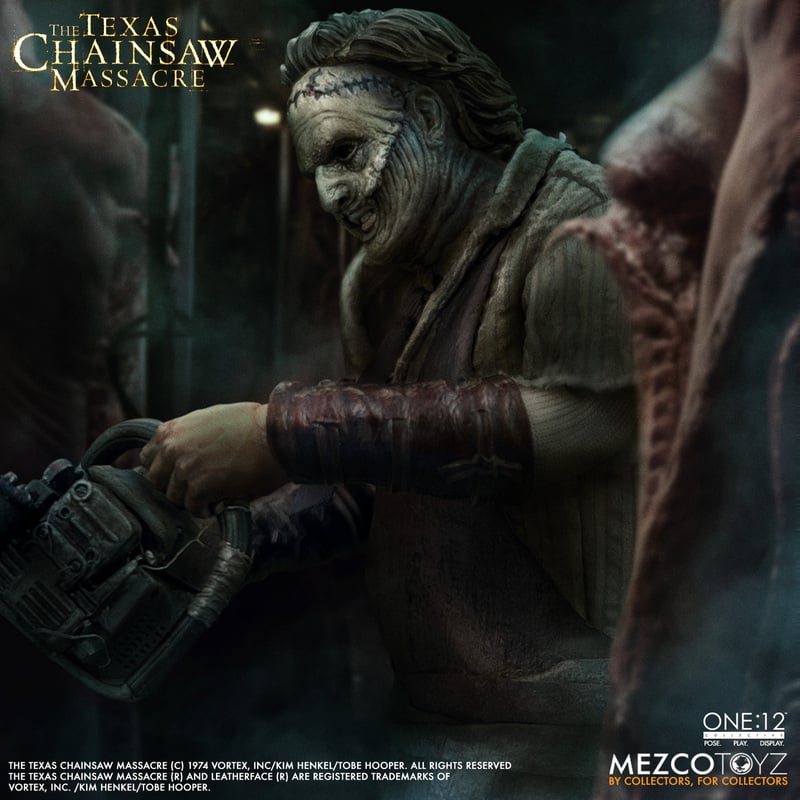 PRE-ORDER: Mezco One:12 Collective The Texas Chainsaw Massacre (2003) Leatherface 1/12 Action Figure