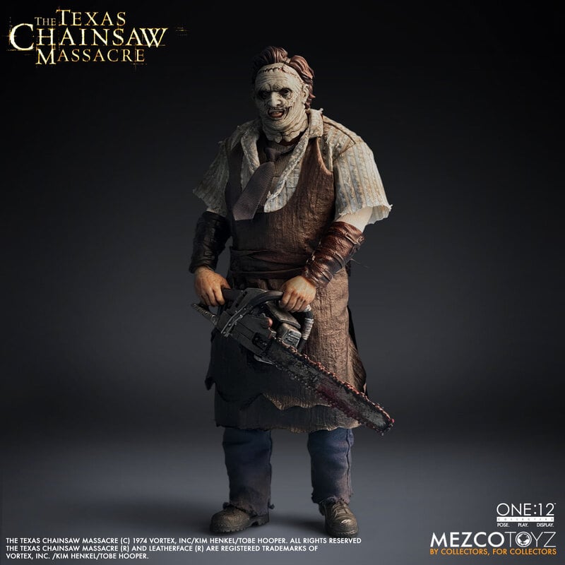 PRE-ORDER: Mezco One:12 Collective The Texas Chainsaw Massacre (2003) Leatherface 1/12 Action Figure
