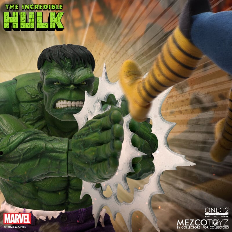 (Pre-order) Mezco One:12 Collective The Incredible Hulk – 1/12 Action Figure