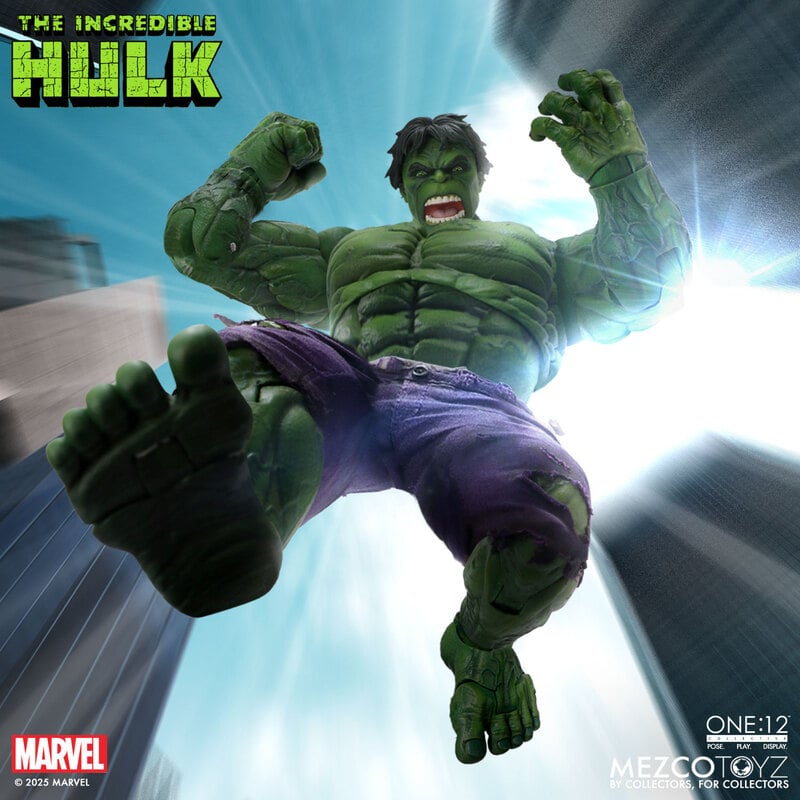 (Pre-order) Mezco One:12 Collective The Incredible Hulk – 1/12 Action Figure